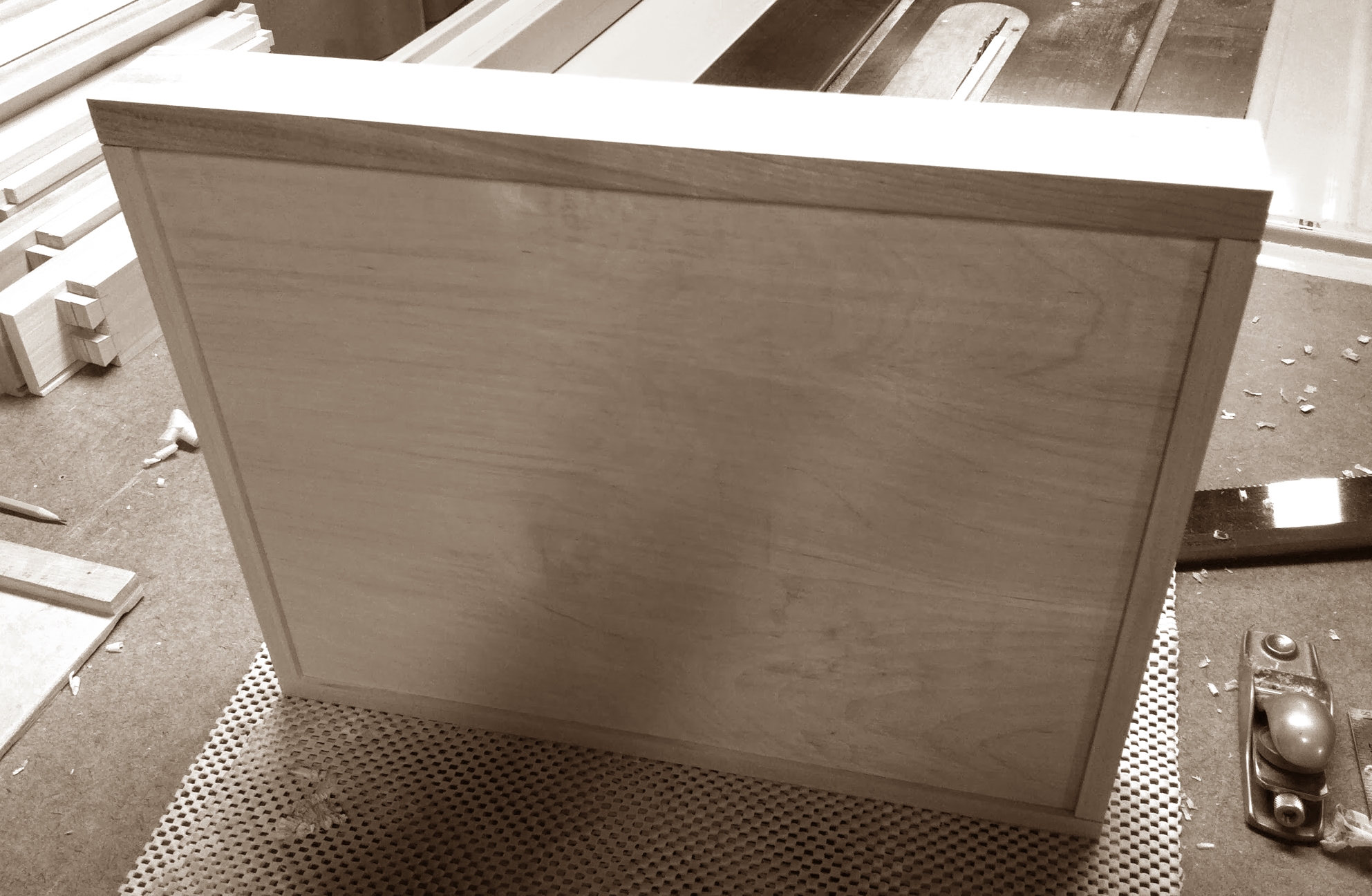 First drawer bottom
