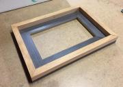 Completed frame prior to attaching the painting