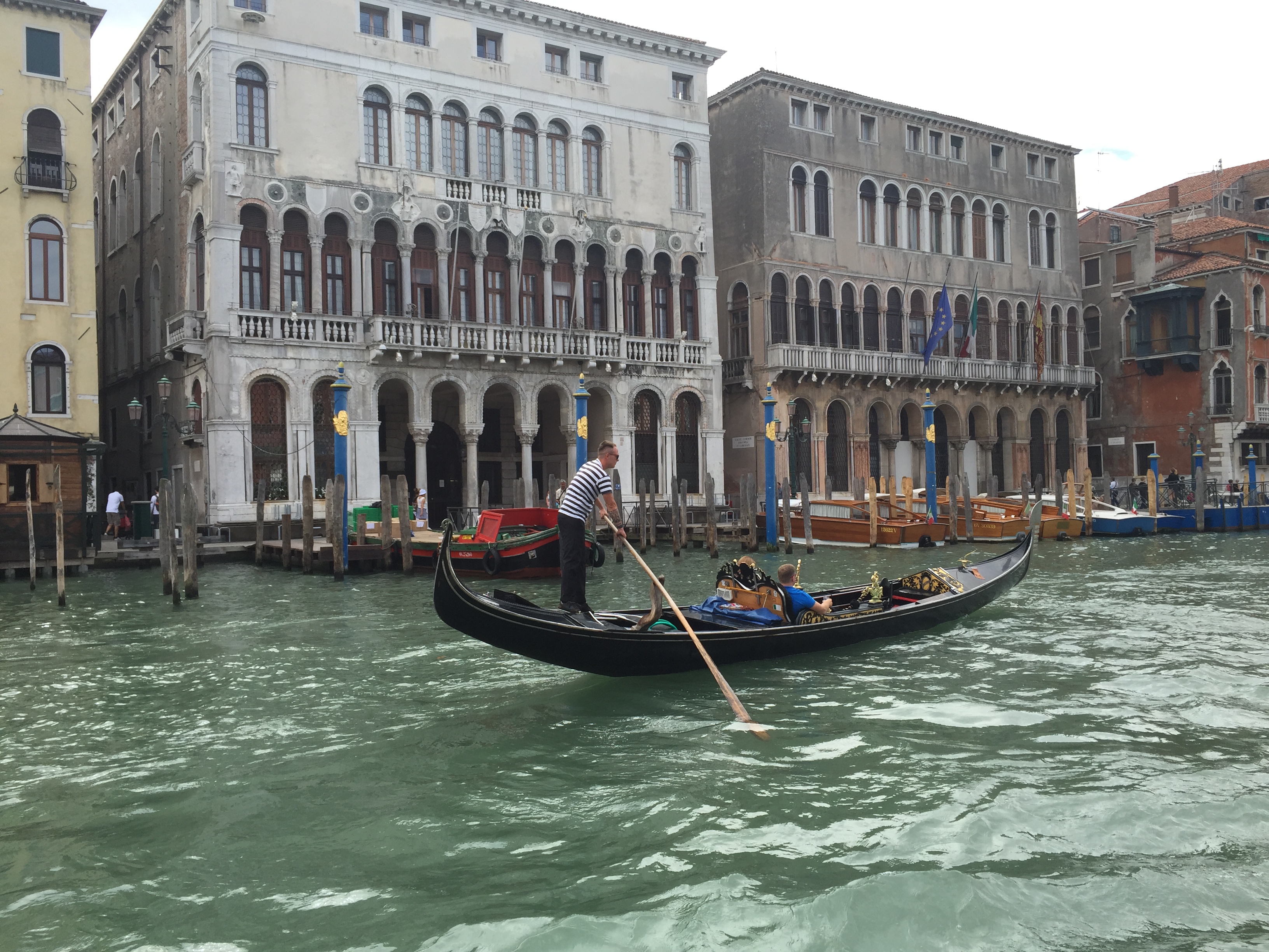 Venice-Gondola on the Grand Canal