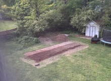 Start to our vegetable garden - new in June 2024