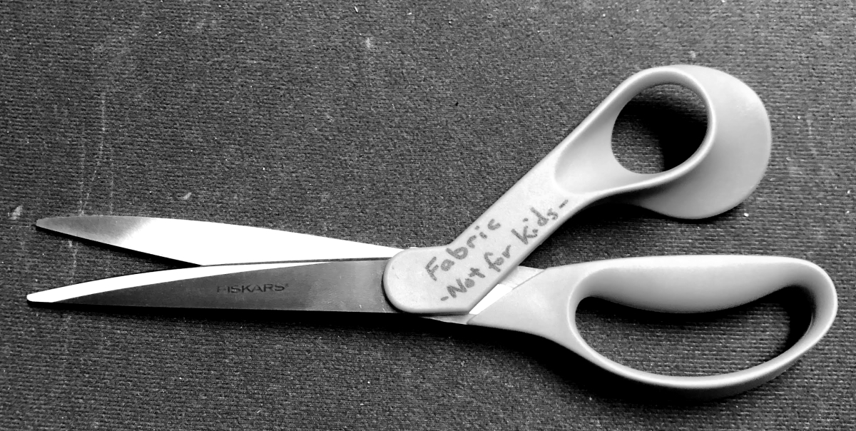 Getting the right scissors to cut fine cloth