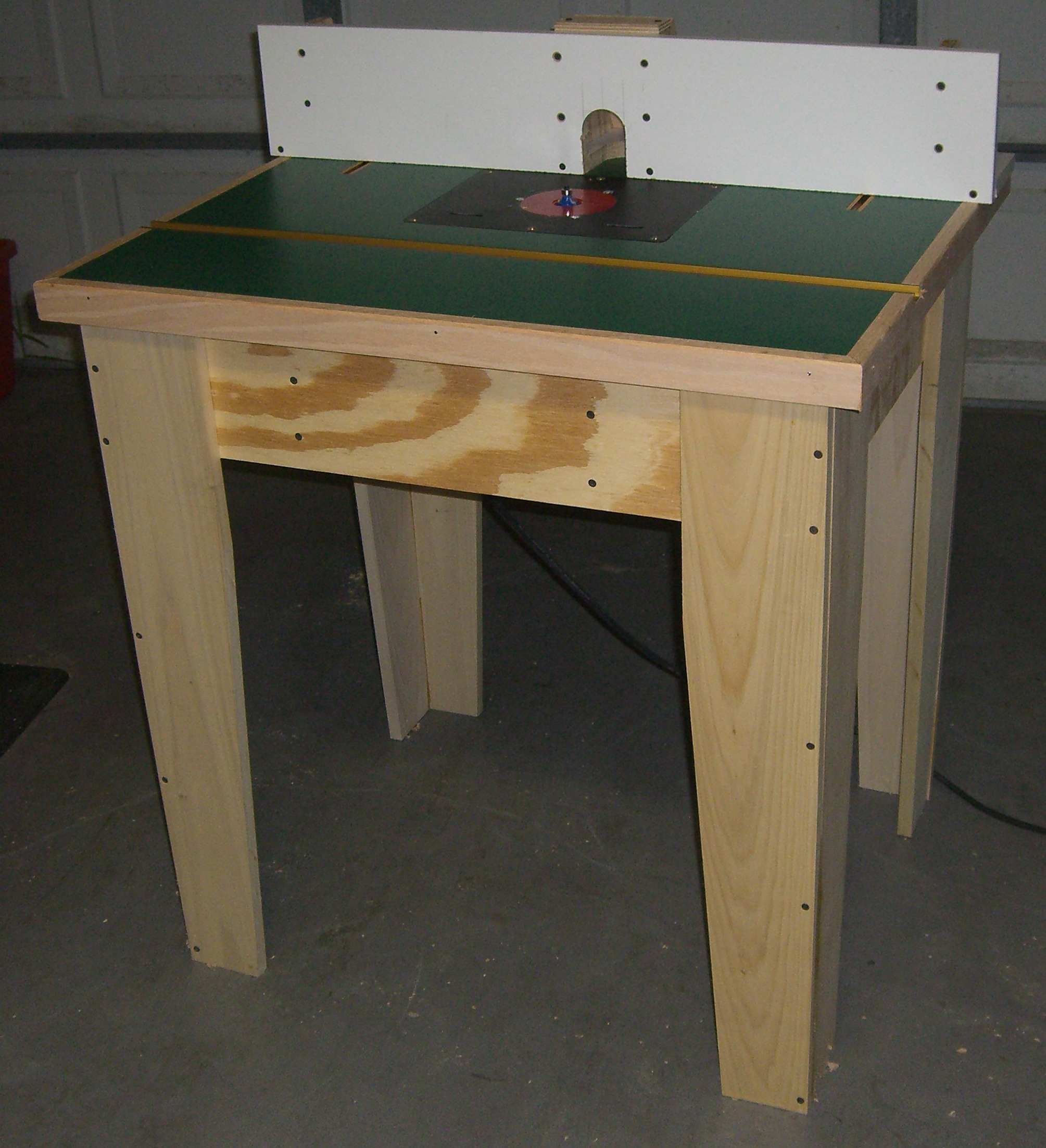Completed Router Table